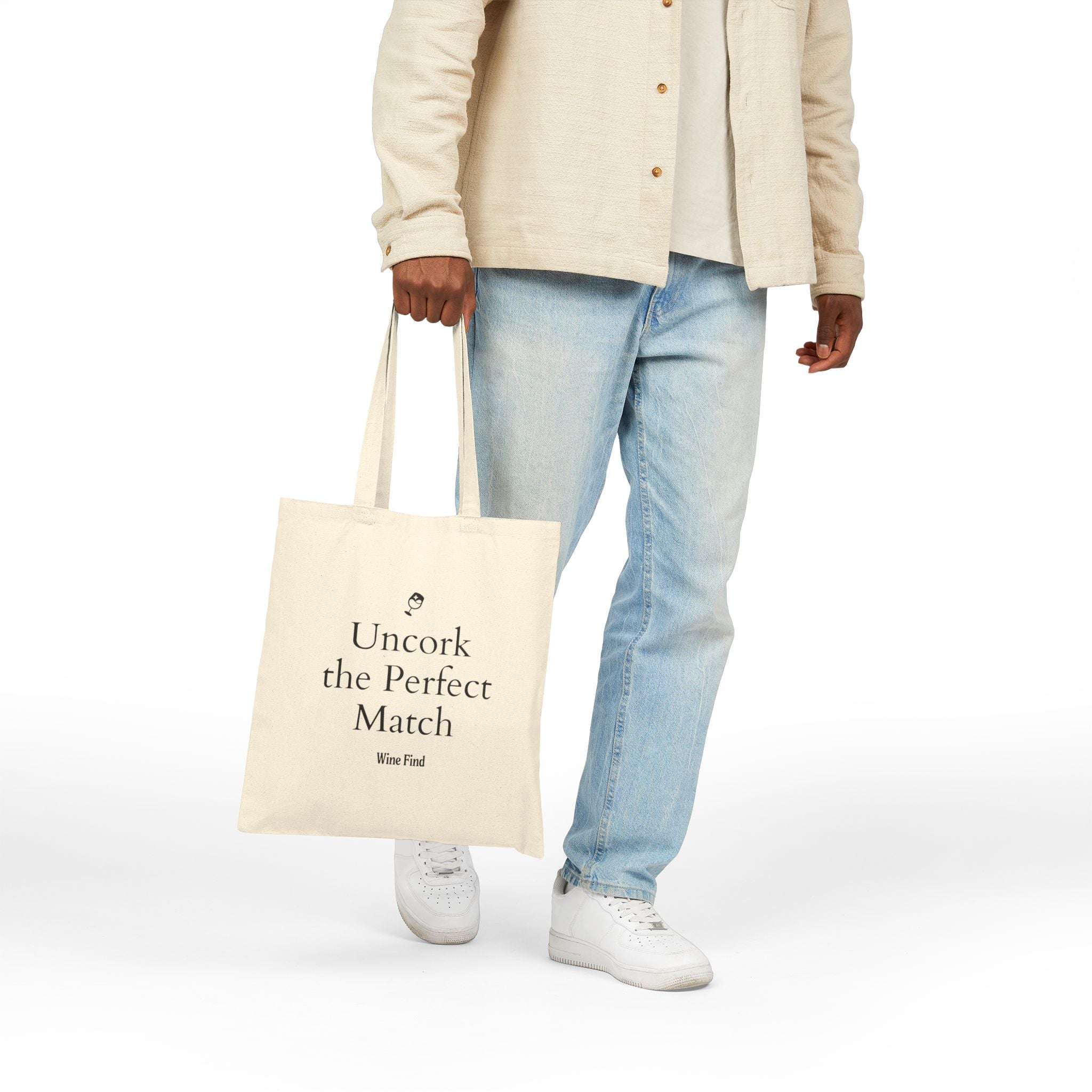 "Uncork the Perfect Match" Tote Bag